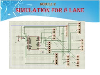 Module-2

SIMULATION FOR 8 LANE
 