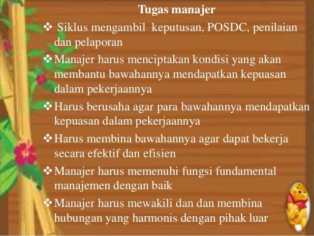 Manajer dan Manajemen