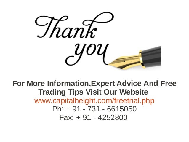 Intraday trading strategies ppt