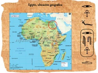 Egipto, ubicación geográfica
 