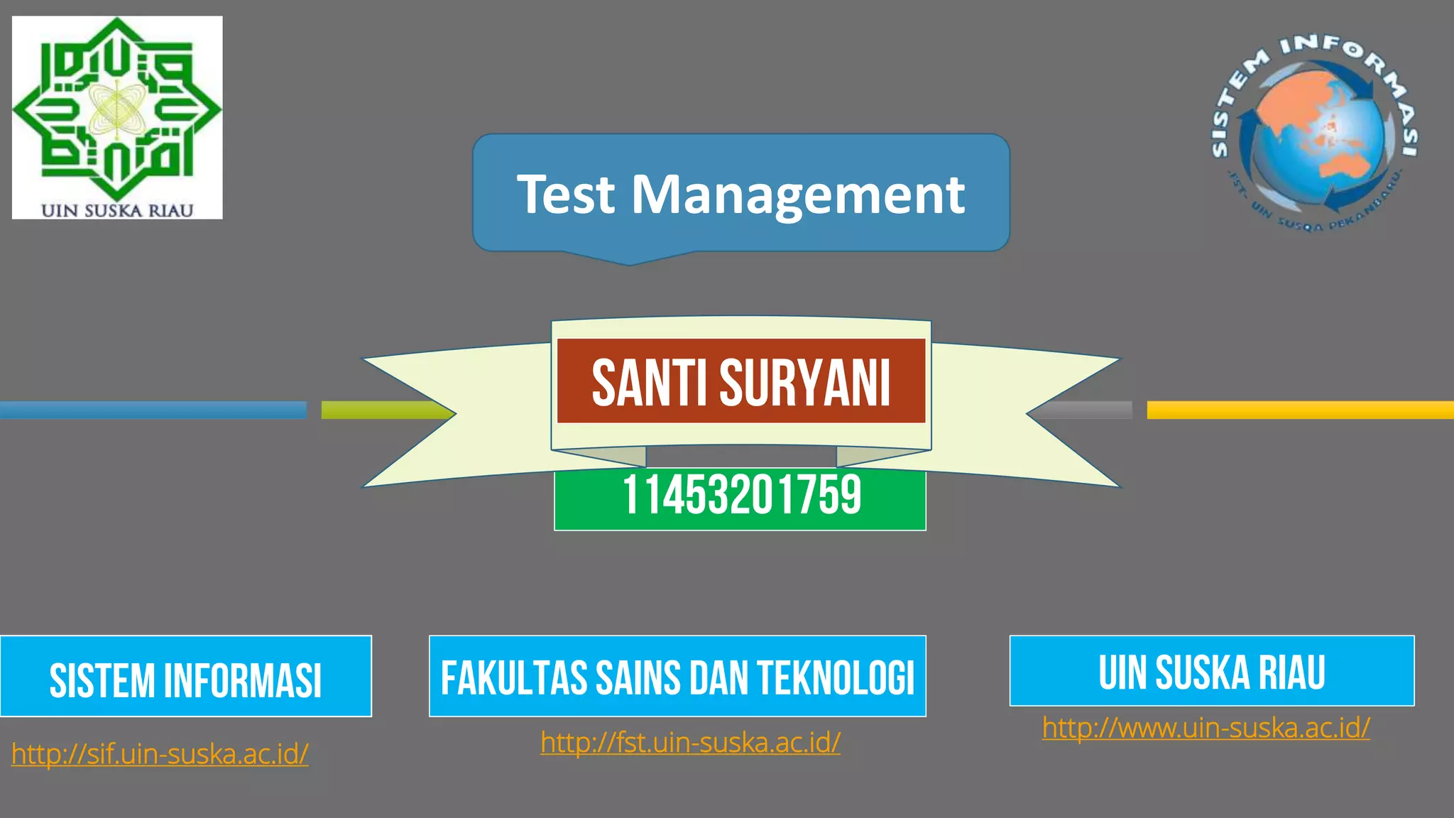 Ppt 1 TEST MANAGEMENT | PPTX