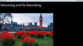Saturating and De-Saturating
Haoyang Wu Digital Design
 