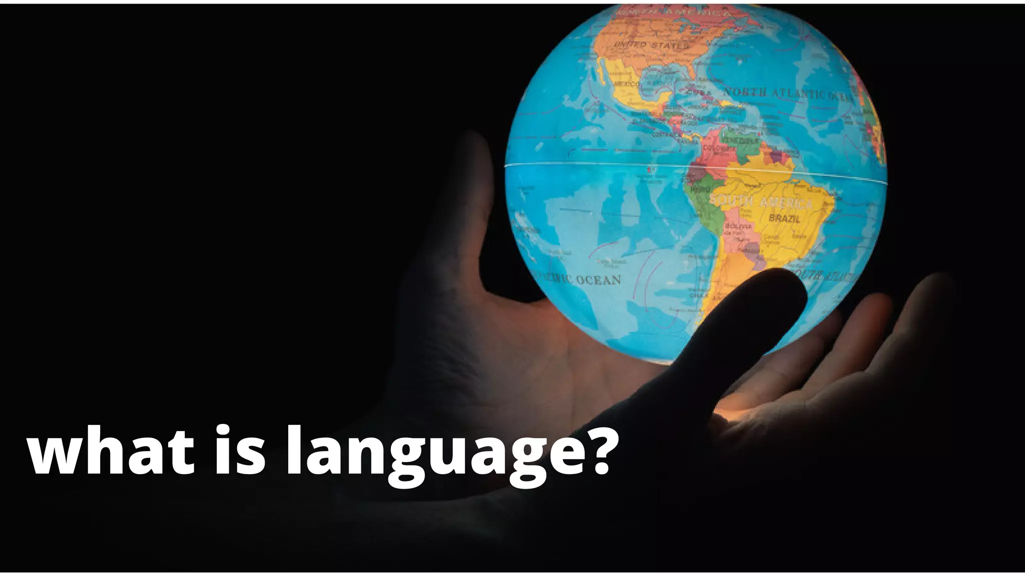 what is language?
 