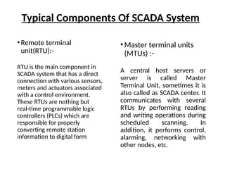ppt[1].pptx on industrial training on scada and gis | PPTX