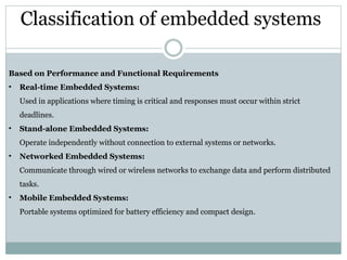 intership ppt on embedded system and iot based 1month and mini project ...