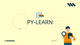 Comprehensive Introduction to Python Programming Basics and Setup | PPTX