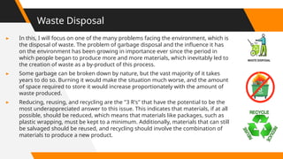 Waste Disposal : An Environmental Problem.pptx