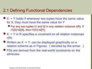 DBMS normal forms and dependencies concepts | PPT