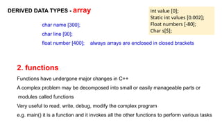 C++ PPT IN NUMERICAL METHOD FOR M.Sc PHYSICS | PDF