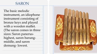 Panerus Instruments PPT1- LC1 TRADITIONAL THEATHEr in different countries | PPTX