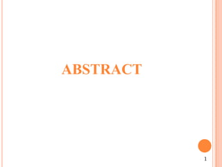 ABSTRACT
1
 
