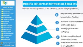 Networking Topics for Projects | PPT