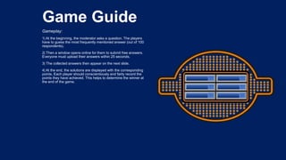 FAMILY FEUD PowerPoint Presentation for School Games | PPTX