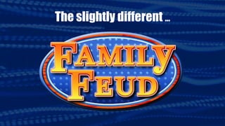 FAMILY FEUD PowerPoint Presentation for School Games | PPTX