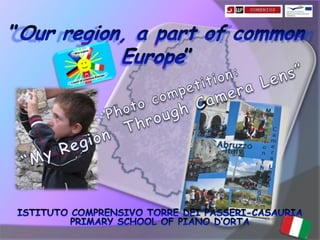 My Region Through Camera Lens - Com Mult 2012/2014 "Our region a part of common Europe"