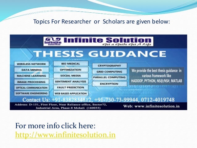 Thesis help in chandigarh