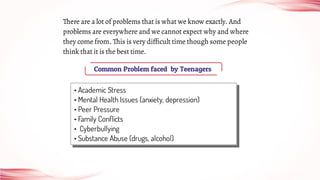 Problem faced by teenagers with key points | PDF