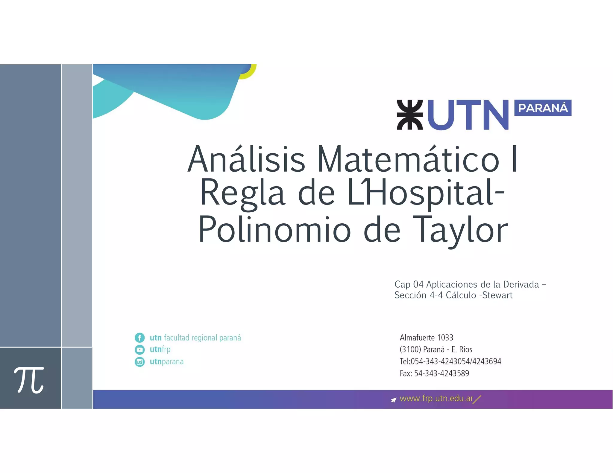 PPT 11 Regla de L´Hospital.pdf