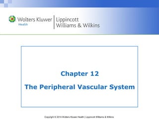 Chapter 12 
The Peripheral Vascular System 
Copyright © 2014 Wolters Kluwer Health | Lippincott Williams & Wilkins 
 