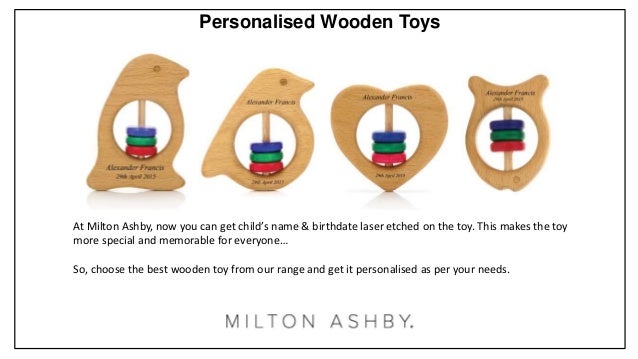 personalised wooden toys for babies
