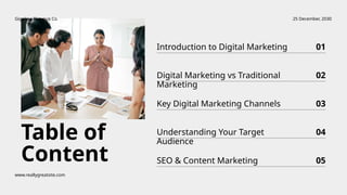 ppt A digital marketing strategy growth. | PPTX