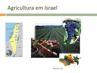Agricultura em Israel




                   Nuno Correia
 