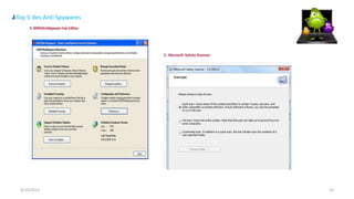 9/15/2013 23
Top 5 des Anti Spywares
 