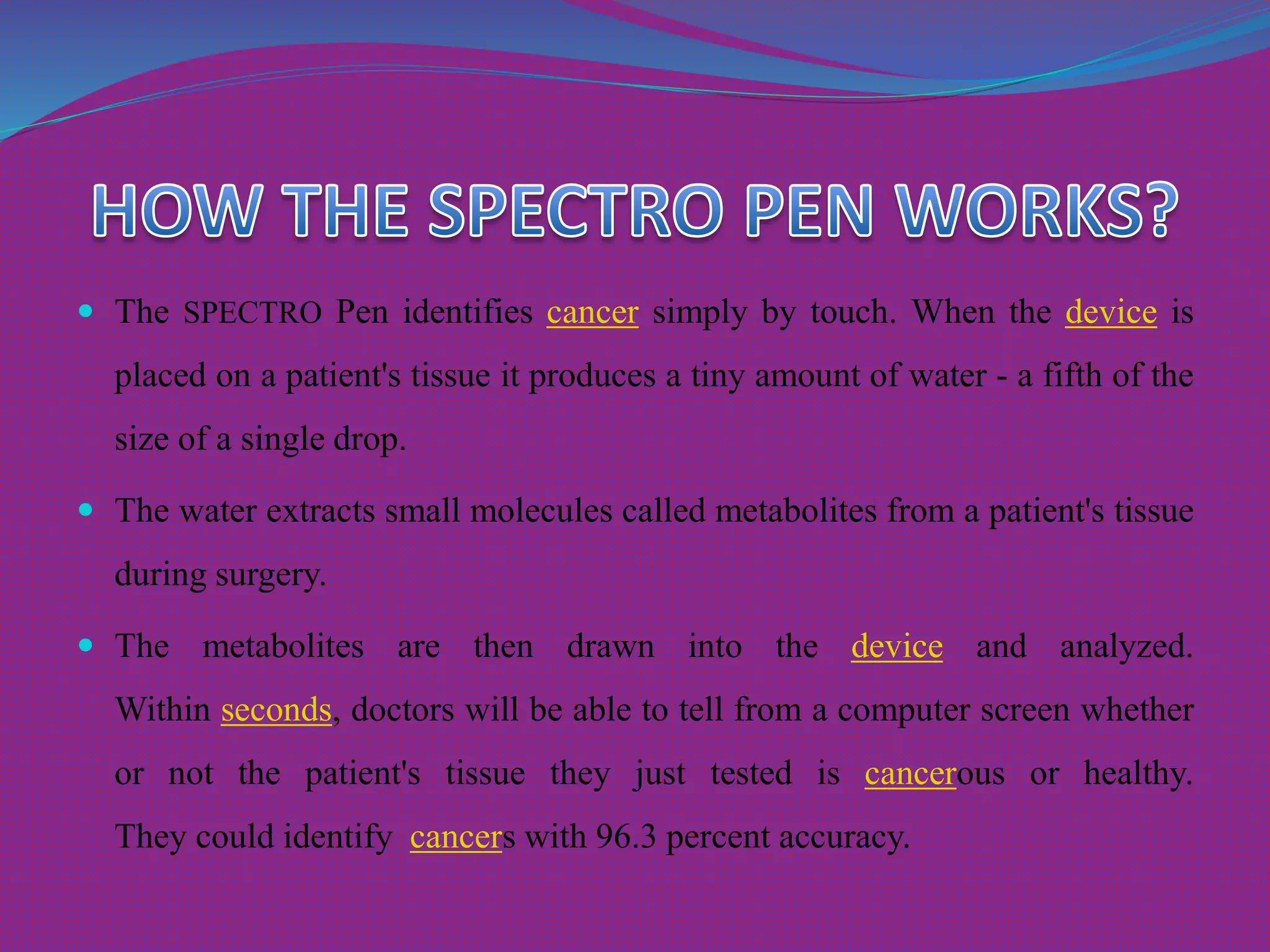 TUMOR DETECTOR | PPTX