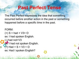 Had Not 16 tenses | PPT