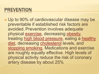 Coronary artery Disease | PPTX