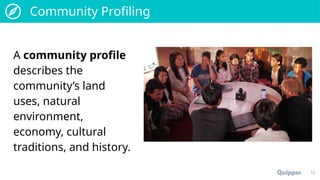 Community Profilingis research method | PPTX