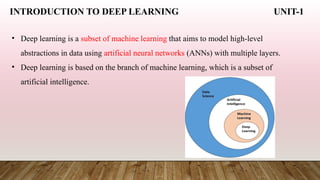 PPT 1 Introduction to Artificial neural neural network Types of ...