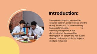 Lessons in Entrepreneurship_ How Anshul Ruhil Built a Diverse Business ...