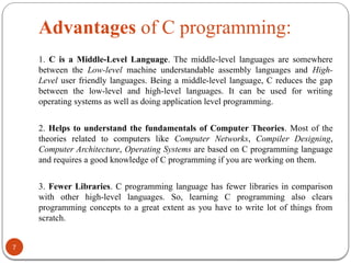 PPT 1 Need, Features & Advantages of C.pptx