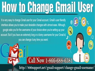 How to Change Gmail User