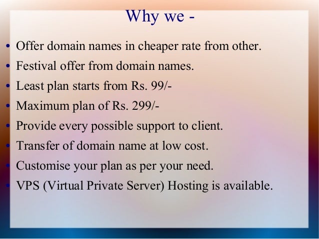 business website hosting