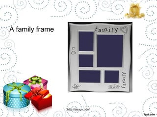 A family frame 
http://asap.co.in/ 
 