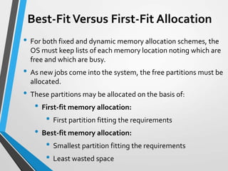Memory Management | PPT