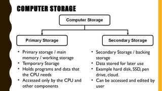 powerpoint on the main memory of the computer system | PPTX