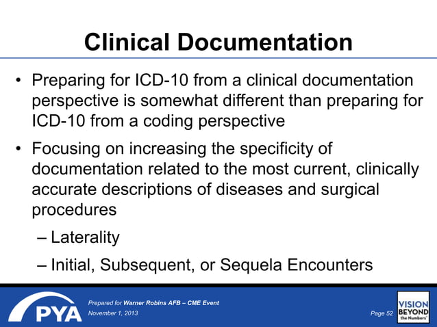 ICD-10 Presentation Takes Coding to New Heights | PPT