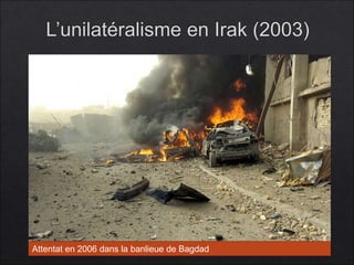 HISTGEOGRAPHIE.COM
Attentat en 2006 dans la banlieue de Bagdad
 