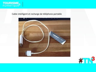 Cable intelligent et recharge de téléphone portable
 