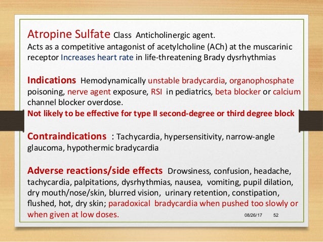 Pupil Dilation Drug Use Chart