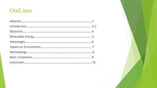 design and fabrication of vertical axis wind turbine | PPTX