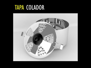 TAPA COLADOR
 