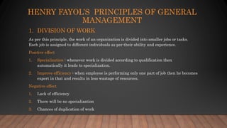 Lacking Principles Principles of Management | PPTX