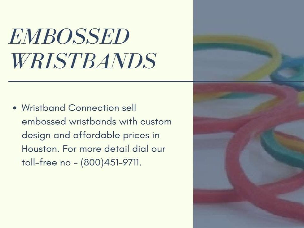 Custom Lazer Made Wristband Personalized Rubber Wristband Online in Houston