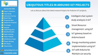 Arduino IOT Projects | PPT