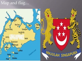 Map and flag…
 