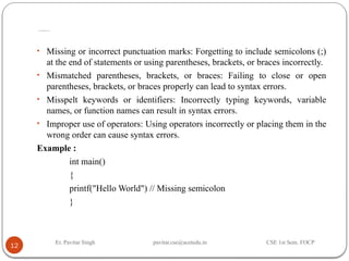 PPT 2 Compiling , Types of Errors.pptx